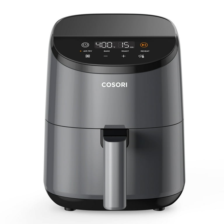 Cosori Dual Blaze Smart 6.8 qt. Gray Air Fryer with Bonus Skewer