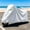M, variant on Heavy Duty Motorcycle Cover 90in - Rainproof Waterproof Sun Protection UV Shield with Reflective Strip, All Season Outdoor Motorcycle Cover for Cruisers Scooters Dirt Bikes