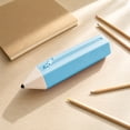 thumbnail image 6 of Lunxisen 1 Pcs Pencil Shaped Silicone Pencil Case Zipper Stationery Pouch Novelty Cute Storage Organizer Holder For Desk Office Travel, 6 of 9