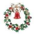 thumbnail image 2 of TFYZYY Christmas Tree Brooch - Festive Holiday Accessory for Corsages & Gifts - Multicolor/Beige/Green Metal Pin for Holiday Celebrations, 2 of 6