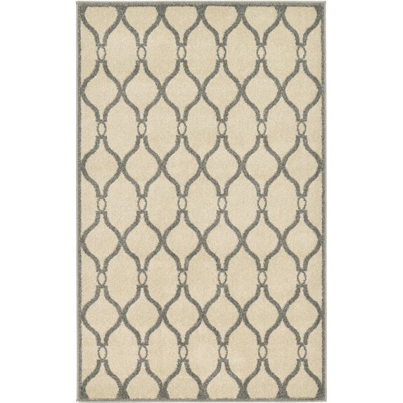 Unique Loom Seattle Trellis Modern Geometric Area Rug or Runner