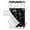 Black, variant on No Hook Shower Curtain with Snap in Liner, Ocean Starfish Jellyfish Coral Hand Painting Black Hotel Shower Curtains for Bathroom, Washable Shower Curtain Liner Set with Mesh Top Window, 36"x78"