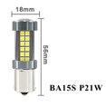 thumbnail image 1 of 1pcs Strobe LED T15 T20 1156 BA15S W16W P21W W21W 7440 Reversing light Car light bulb white lamp white huangjie unisex, 1 of 2