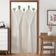 thumbnail image 1 of Xihbxyly Cortina de Encaje para Puerta, Diseño de Doble Capa, Elegante Tela de Poliéster, Instalación Sin Taladros, Bloquea La Luz Solar, Decoración Del Hogar, Versátil para Puertas y Armarios, Tamañ, 1 of 7