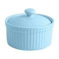thumbnail image 1 of Fiudx Cuenco Pequeño de Cerámica para Hornear, Pudín, Apto para Horno, Postre, Olla, Vajilla para Hornear, 1 of 6