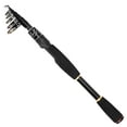 thumbnail image 1 of Generic Lightweight Carbon Fiber Telescopic Fishing Rod, 2.1m Spinning/Casting Rod, Durable & Portable with Storage Bag, Enhanced Casting Performance, Black EVA Handle., 1 of 6