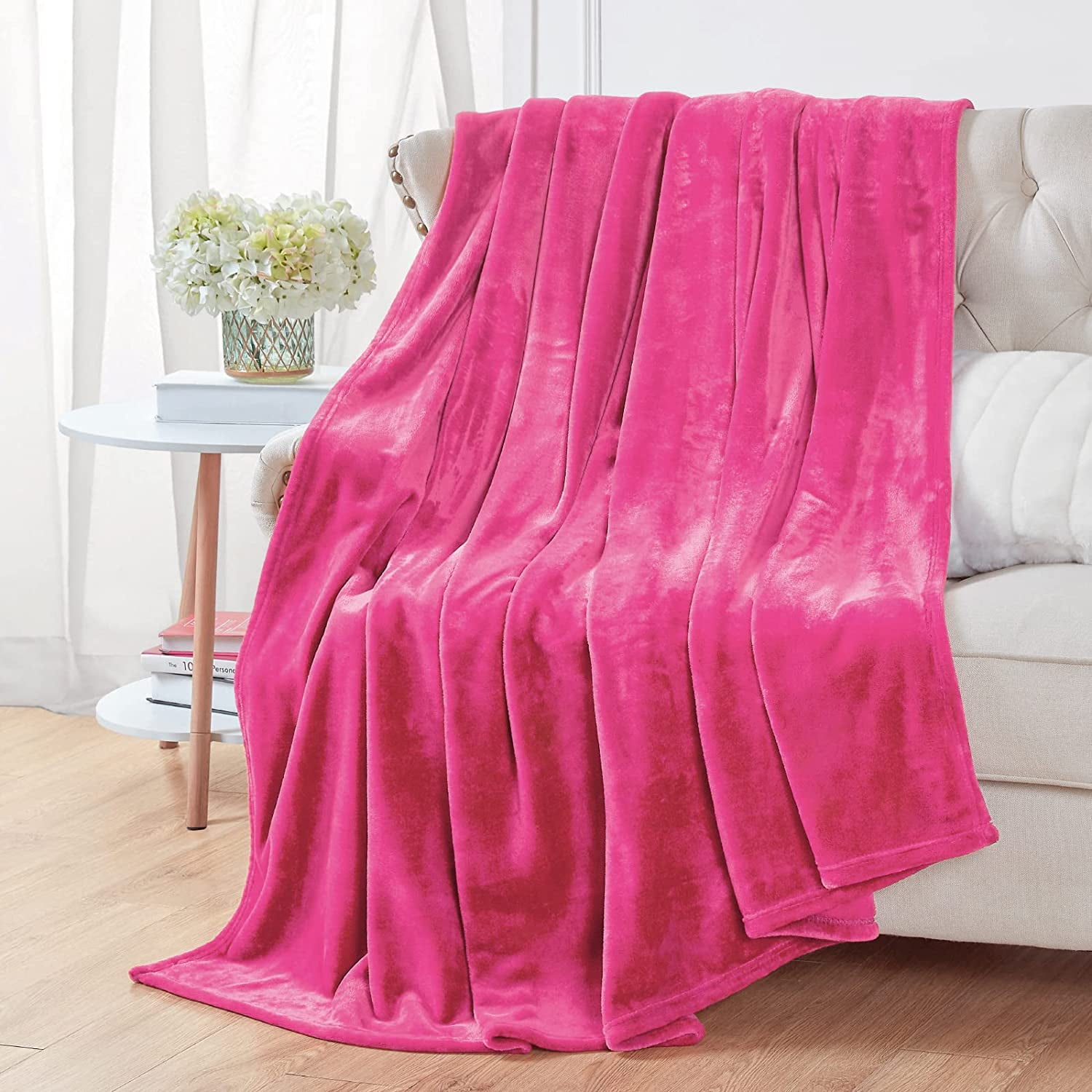 Walensee Ultra Soft Microplush Fleece Throw Blanket 60