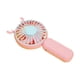 thumbnail image 4 of Mini ventilador portátil de mano Macarena Rosa USB para niñas y niños, 4 of 8