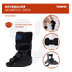 thumbnail image 4 of Bota Walker Neumática Corta Para Tobillo Magnimed Talla Grande, 4 of 6