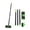 Green, variant on 3 in 1 Weeding Wire Metal Brush Tools, Concrete Scrub Deck Brush with Long Iron Handle for Moss, Tough Stains on Paving, Garden, Patio, Pool, 46.26in