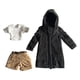thumbnail image 3 of Figuras de Acción CUTICAT 1:12 Chaqueta para exteriores con camiseta y pantalones cortos, 3 of 8