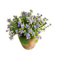 thumbnail image 2 of Plastic Flower Artificial Simulated Plant Decorative Bonsai for Home Decoration (Purple), 2 of 3