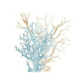 thumbnail image 2 of Kimberly, Allen 15x15 White Modern Wood Framed Museum Art Print Titled - Coral Cove Blue 3, 2 of 4