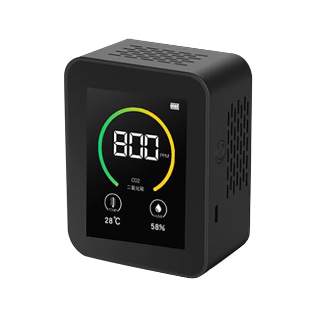 EGNMCR Carbon Dioxide Detector Gas Concentration Content Color Screen Intelligence the Intelligence
