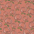 thumbnail image 1 of Ahgly Company Indoor Square Patterned Tangerine Pink Novelty Area Rugs, 8' Square, 1 of 6