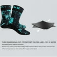 thumbnail image 4 of Calcetines De Buceo Calcetines De Agua, Calcetines De Playa Térmicos Antideslizos De Neopreno De 3 Mm Para Natación Para Bucear Surf De Buceo Con Diseño De Goma Reforzado Con, 4 of 7