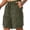 Army Green_002, variant on Domuza Mens's Cargo Shorts Drawsting Elastic Waist Running Hiking Bermuda Shorts Knee Length Casual Summer Clothes with Multiple Pockets Complexion XL