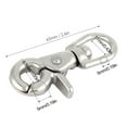 thumbnail image 3 of Stainless Steel Trigger Swivel Snap Hook Clasp, High Polished Surface, Lightweight and Small Size Design, Suitable for Houseboat, 3 of 7