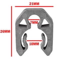 thumbnail image 2 of Yimiti Scuba Diving Pipe Clamp Quick Release For Bcd Hose Holder Clip Retainer Buckle Hook, 2 of 9