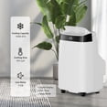 thumbnail image 5 of Festisoul 10,000 BTU Portable Air Conditioner Up 450 Sq.Ft, 3-In-1 Free-Standing Cooling AC Unit with Dehumidifier/Fan, Remote Control, Quiet Sleep Mode, 24H Timer, 5 of 10