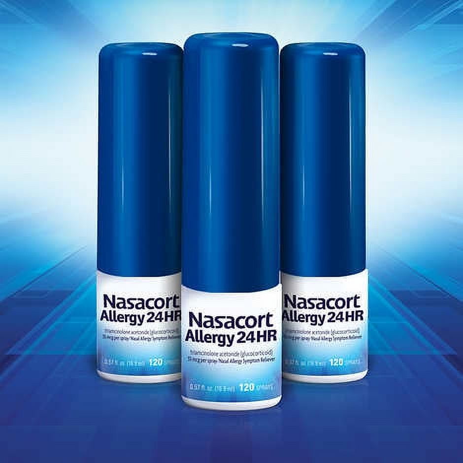 Nasacort Allergy 24HR, 3 Bottles