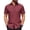 Burgundy, variant on COOFANDY Mens Short Sleeve Button Down Wrinkle Free Dress Shirts Summer Business Casual Shirt Black