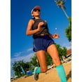 thumbnail image 2 of Sociala Women's 2 in 1 Running Shorts with Pockets Workout Athletic Shorts with Liner, 2 of 7