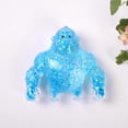 thumbnail image 4 of Gel Stress Balls Cute Gorilla Shape Design Decompression Doll Sweet Color Starry Glitter Stretchy Elastic Body Hand Exercise for Home Desk, 4 of 7