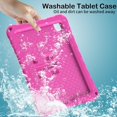 thumbnail image 5 of HCTian Compatible with iPad mini 1/2/3/4/5 7.9" Cute Case Lightweight Shockproof Case EVA Foam Cover with Shoulder Strap & Stand Cover for Boys Girls, 5 of 7