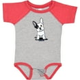 thumbnail image 3 of Inktastic B/W Frenchie (Darks) Boys or Girls Baby Bodysuit, 3 of 5