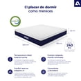 thumbnail image 3 of Colchón en Caja King ATMA NOVA Memory Foam Altura 29cm, 3 of 9