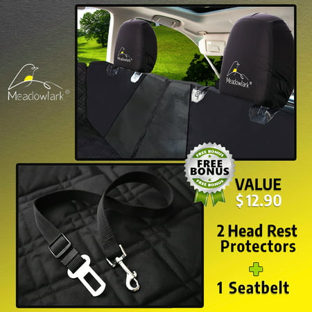 Dog Seat Cover With Mesh Window Standard Black By Meadowlark For Uni 4 Lb Car Canada - Meadowlark Dog Seat Covers Reviews