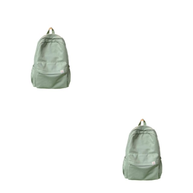 Qarigey impermeable para mujer, de viaje clásica sencilla para mujer, escolar de estilo universitario, para niñas, verde Verde 2Conjunto