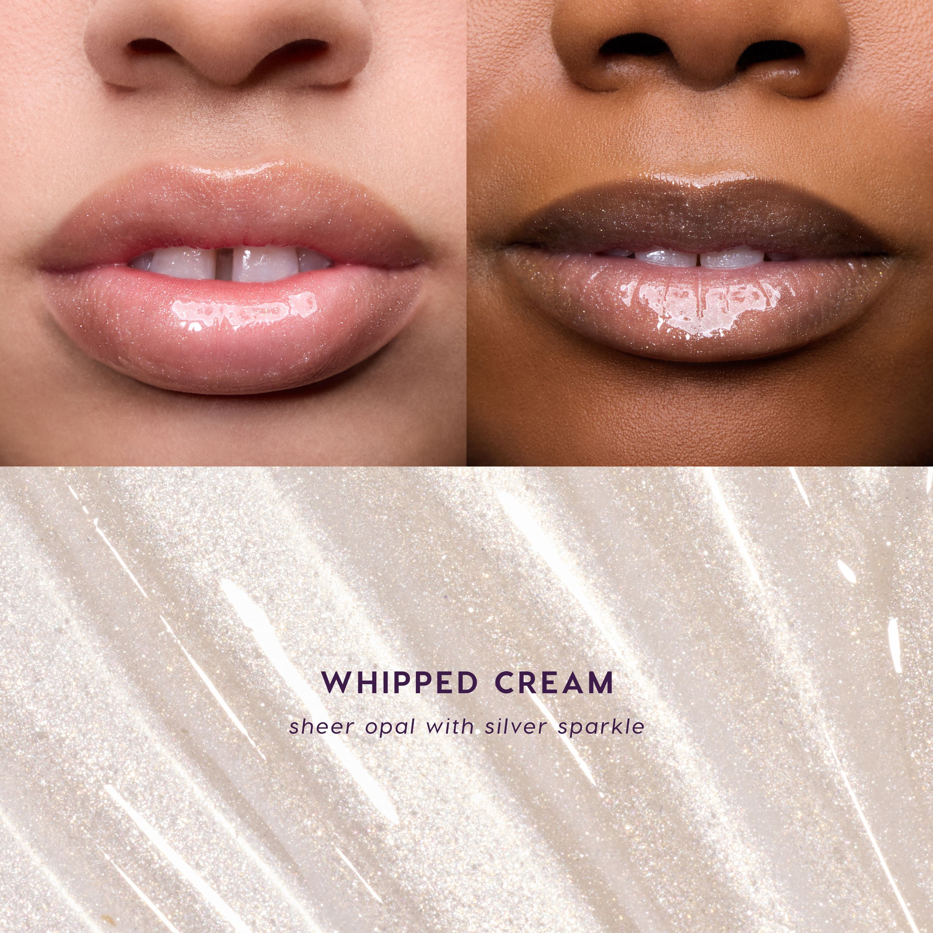 ColourPop Fresh Kiss Shimmer Peptide Glossy Lip Balm, Whipped Cream