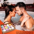 thumbnail image 2 of 12-Piece Bath Bombs Set - Colorful & Natural Fizzies for Relaxing Bath Time, Gift for Self-Care & Spa Lovers, 2 of 5