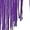 Purple, variant on Women Belly Dance Bra Fringe Top Halter Neck Festivals Rave Dance Performances Stage Outfits Red S
