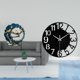 thumbnail image 2 of figurita de chuchería,Estatuilla artesanal escultura estatua de amor,Reloj de pared grande,Reloj de pared acrílico silencioso moderno,Reloj de pared grande para oficina,silencioso,fácil de, 2 of 8