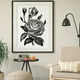 thumbnail image 3 of Naiovety 3 uds pintura impresa rosa sin marco flor boceto pared negro blanco póster regalo colgante para el hogar dormitorio sala de estar Decoración del hogar Naiovety HA010918-00, 3 of 6