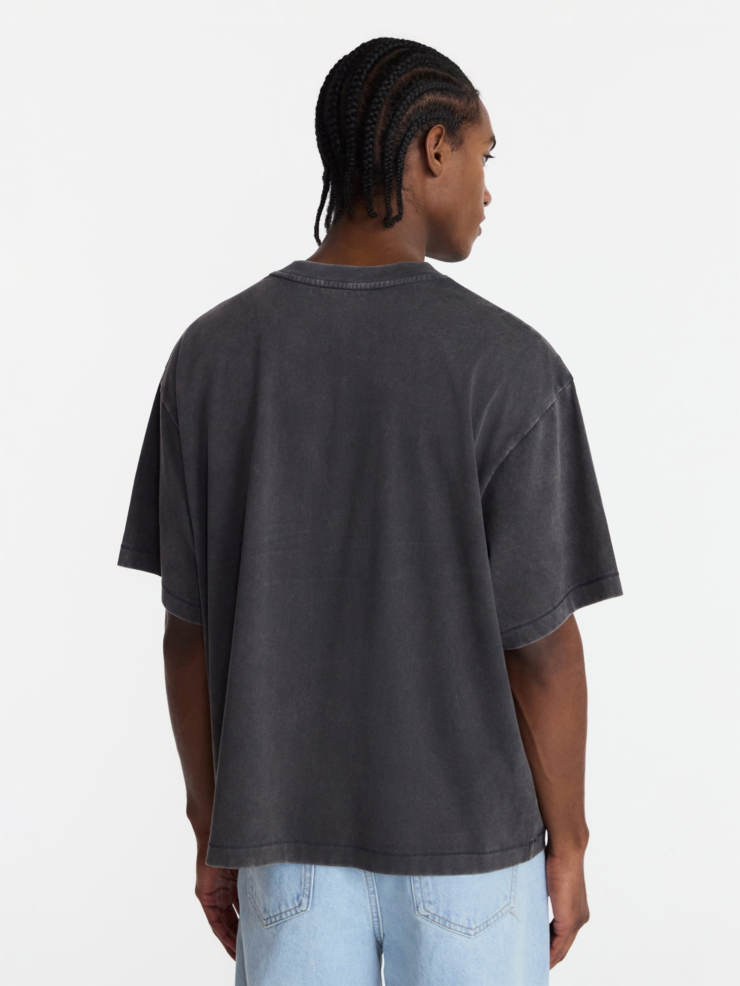 No Boundaries Heavyweight Tee with Short Sleeves, Men's XS-4XLT