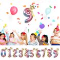 thumbnail image 1 of Vaidha Used For Birthday Party, Anniversary Celebration 32IN Number Decoration, 1 of 3