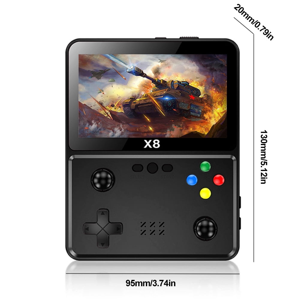 Handheld Game Player 4 Inch IPS Screen 8G Built in 2000