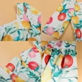 thumbnail image 6 of IBTOM CASTLE Mommy and Me Dress Summer Casual Boho Floral A-Line Ruffled Flowy Beach Hawaiian Vacation Maxi Dress 6-7 Years Colorful Fruit, 6 of 8