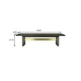 thumbnail image 5 of Cid Coe 71 Inch Modern Dining Bench, Wood Seat, Concrete Base, Gray- Saltoro Sherpi, 5 of 6