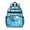Blue Marble Gold, variant on Pink Glitter White Marble Pattern Backpack for School,Cute School Bag,Schoolbag with Adjustable Shoulder Straps & Padded Back,15.25"x11.5"x5.25"