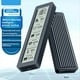 thumbnail image 5 of Carcasa para SSD M.2 NVMe con Pantalla, USB 3.2 Gen 2, 20 Gbps, NVMe, PCI-e, NGFF, Caja para Discos Duros A, 5 of 10