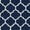 Navy & White, variant on Jersey Shag Transitional Geometric White and Gray Polypropylene Indoor Area Rug, 2'x3' Rectangle