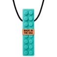 thumbnail image 1 of Collar para masticar ARK Brick Stick XXT de grado médico, color verde azulado, 1 of 8