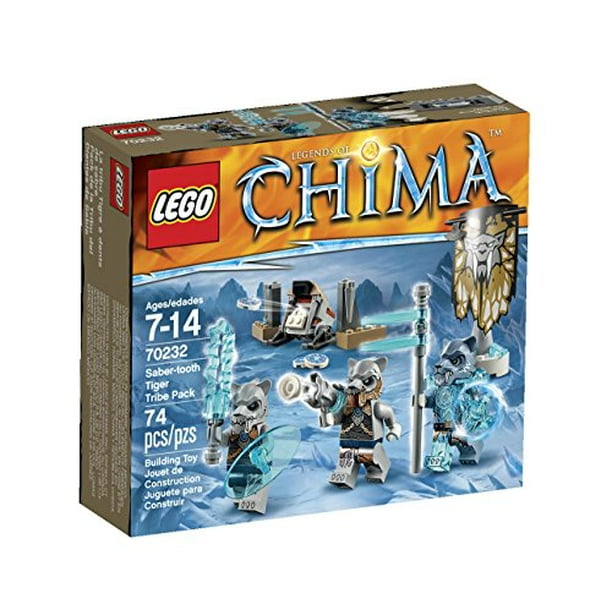 LEGO Chima à Dents de Sabre Tigre Tribu Pack 70232