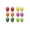 B-1B-home supplies, variant on LEFTHIGH Home 12 Piece Plastic Easter Eggs Decorations Set Multicolor Indoor Outdoor Designs for Decor Table Decor Hanging Ornaments Reusable Egg Hunt Party Supplies Kitchen