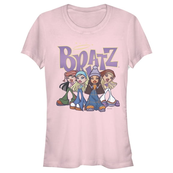 Junior's Bratz Original Favorites  Graphic Tee Light Pink X Large